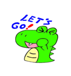 Monster crocodile（個別スタンプ：11）