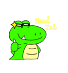 Monster crocodile（個別スタンプ：12）