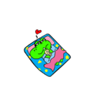 Monster crocodile（個別スタンプ：21）
