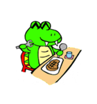 Monster crocodile（個別スタンプ：22）