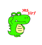 Monster crocodile（個別スタンプ：28）