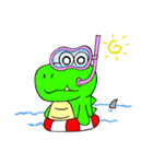 Monster crocodile（個別スタンプ：32）