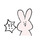 ただのうさぎさんです...。（個別スタンプ：9）