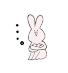 ただのうさぎさんです...。（個別スタンプ：11）