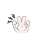 ただのうさぎさんです...。（個別スタンプ：12）