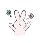 ただのうさぎさんです...。（個別スタンプ：17）