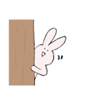 ただのうさぎさんです...。（個別スタンプ：18）