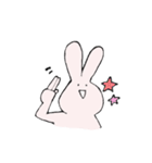 ただのうさぎさんです...。（個別スタンプ：26）