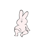ただのうさぎさんです...。（個別スタンプ：34）
