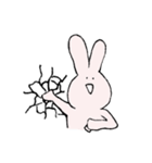 ただのうさぎさんです...。（個別スタンプ：35）