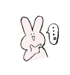 ただのうさぎさんです...。（個別スタンプ：37）