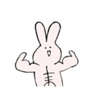 ただのうさぎさんです...。（個別スタンプ：40）