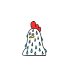ニワトリのコウ（個別スタンプ：3）