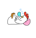 ニワトリのコウ（個別スタンプ：21）