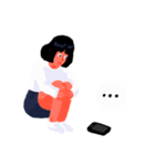 Day Off（個別スタンプ：13）