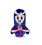 Cute Hmong Girl（個別スタンプ：1）