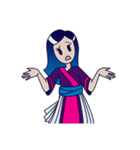 Cute Hmong Girl（個別スタンプ：5）