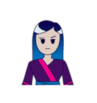 Cute Hmong Girl（個別スタンプ：6）