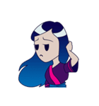 Cute Hmong Girl（個別スタンプ：7）