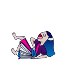 Cute Hmong Girl（個別スタンプ：12）