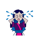 Cute Hmong Girl（個別スタンプ：13）