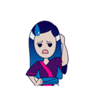 Cute Hmong Girl（個別スタンプ：14）