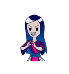 Cute Hmong Girl（個別スタンプ：17）