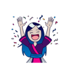 Cute Hmong Girl（個別スタンプ：18）