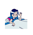 Cute Hmong Girl（個別スタンプ：21）