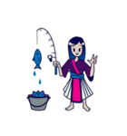 Cute Hmong Girl（個別スタンプ：33）