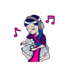 Cute Hmong Girl（個別スタンプ：35）