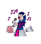 Cute Hmong Girl（個別スタンプ：36）