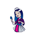 Cute Hmong Girl（個別スタンプ：37）