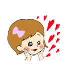 あやちゃん スタンプ 2（個別スタンプ：7）