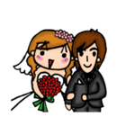 Sassy Bridal Girl（個別スタンプ：1）