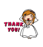 Sassy Bridal Girl（個別スタンプ：4）