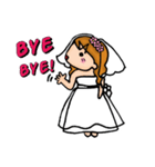 Sassy Bridal Girl（個別スタンプ：7）