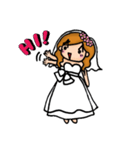 Sassy Bridal Girl（個別スタンプ：8）