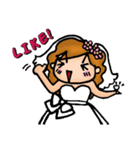Sassy Bridal Girl（個別スタンプ：9）