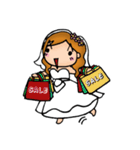 Sassy Bridal Girl（個別スタンプ：11）