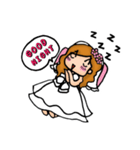 Sassy Bridal Girl（個別スタンプ：12）