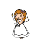 Sassy Bridal Girl（個別スタンプ：14）
