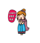 Sassy Bridal Girl（個別スタンプ：15）