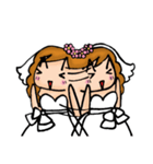 Sassy Bridal Girl（個別スタンプ：16）