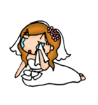 Sassy Bridal Girl（個別スタンプ：17）