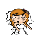 Sassy Bridal Girl（個別スタンプ：18）