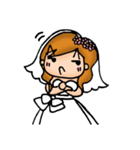 Sassy Bridal Girl（個別スタンプ：22）