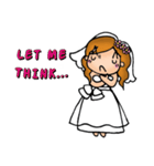 Sassy Bridal Girl（個別スタンプ：24）