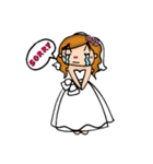 Sassy Bridal Girl（個別スタンプ：29）