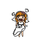 Sassy Bridal Girl（個別スタンプ：30）